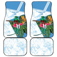 Custom Guatemala Football Car Mats Vamos Los Chapines!