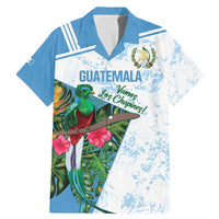 Custom Guatemala Football Family Matching Mermaid Dress and Hawaiian Shirt Vamos Los Chapines! LT14