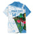 Custom Guatemala Football Family Matching Mermaid Dress and Hawaiian Shirt Vamos Los Chapines! LT14