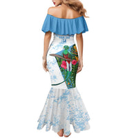 Custom Guatemala Football Family Matching Mermaid Dress and Hawaiian Shirt Vamos Los Chapines! LT14