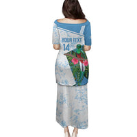 Custom Guatemala Football Family Matching Puletasi and Hawaiian Shirt Vamos Los Chapines! LT14