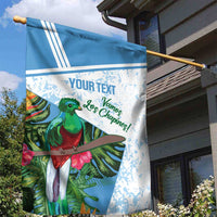 Custom Guatemala Football Garden Flag Vamos Los Chapines!