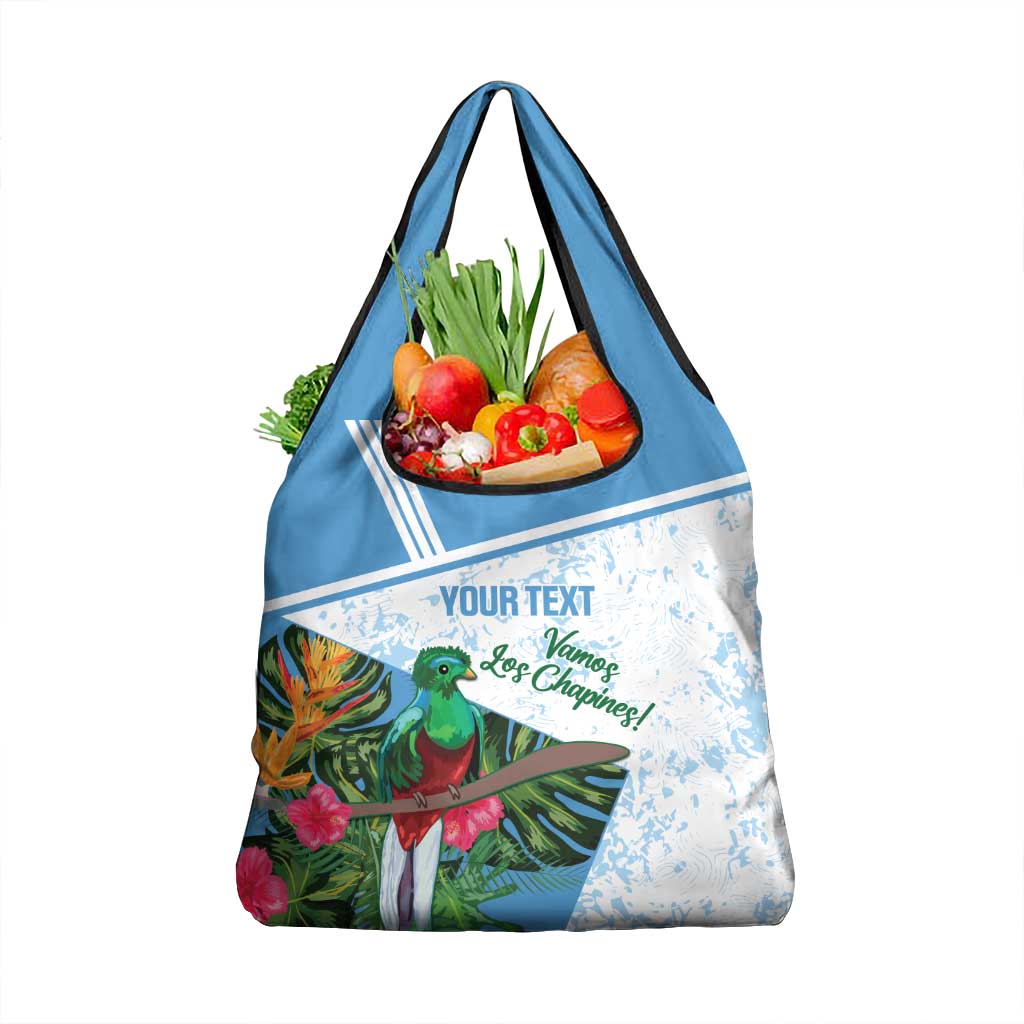 Custom Guatemala Football Grocery Bag Vamos Los Chapines!
