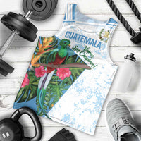 Custom Guatemala Football Men Tank Top Vamos Los Chapines! LT14