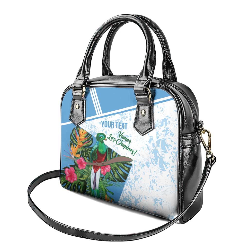 Custom Guatemala Football Shoulder Handbag Vamos Los Chapines!