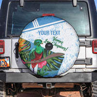 Custom Guatemala Football Spare Tire Cover Vamos Los Chapines!