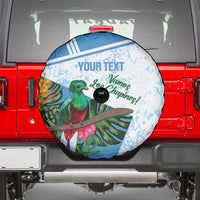 Custom Guatemala Football Spare Tire Cover Vamos Los Chapines!