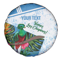 Custom Guatemala Football Spare Tire Cover Vamos Los Chapines!