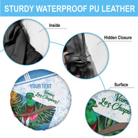 Custom Guatemala Football Spare Tire Cover Vamos Los Chapines!