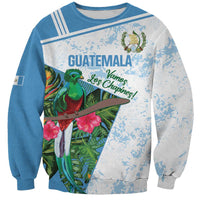 Custom Guatemala Football Sweatshirt Vamos Los Chapines! LT14