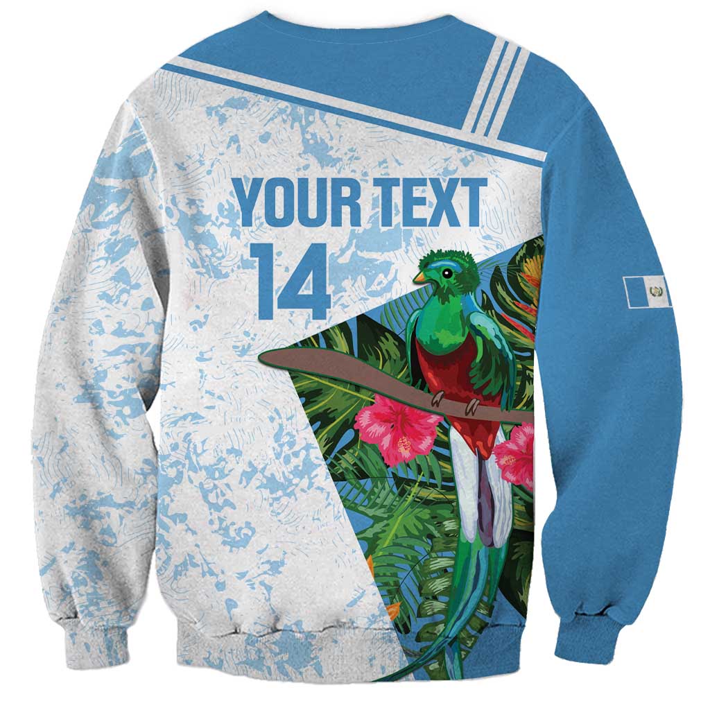 Custom Guatemala Football Sweatshirt Vamos Los Chapines! LT14
