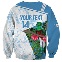 Custom Guatemala Football Sweatshirt Vamos Los Chapines! LT14