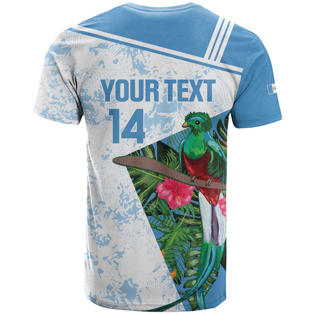 Custom Guatemala Football T Shirt Vamos Los Chapines! LT14