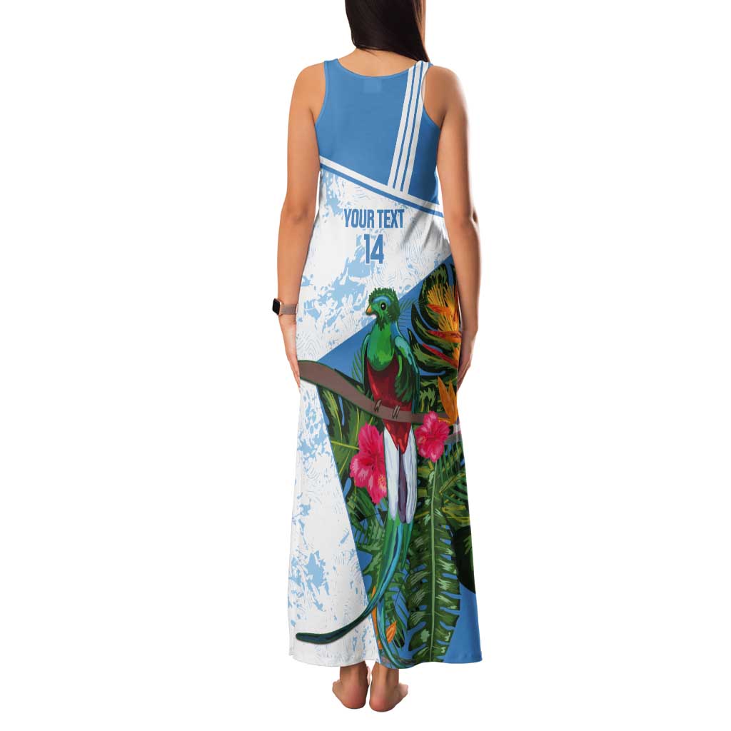 Custom Guatemala Football Tank Maxi Dress Vamos Los Chapines! LT14