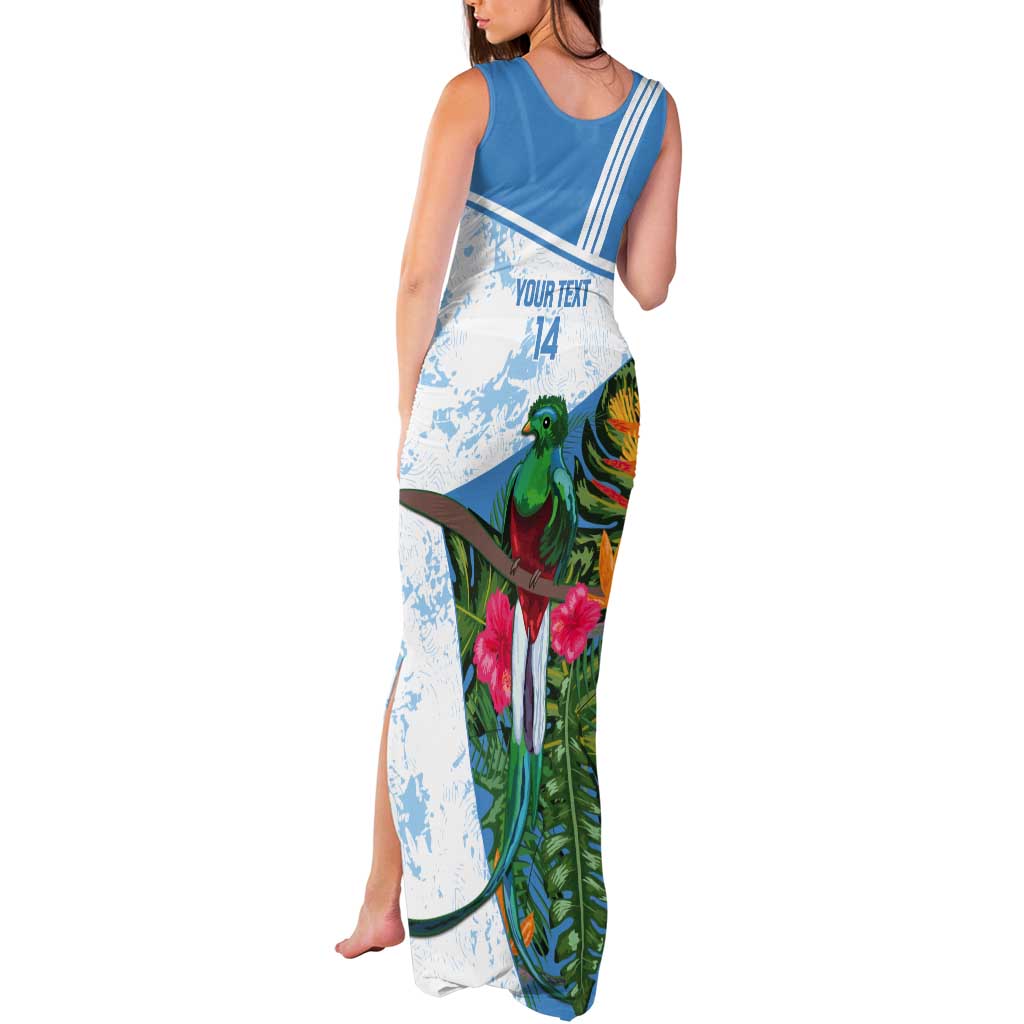 Custom Guatemala Football Tank Maxi Dress Vamos Los Chapines! LT14