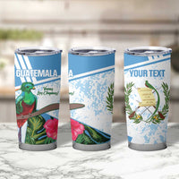 Custom Guatemala Football Tumbler Cup Vamos Los Chapines! LT14