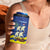 Custom Curacao Football 4 in 1 Can Cooler Tumbler La Familia Azul