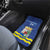 Custom Curacao Football Car Mats La Familia Azul