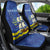 Custom Curacao Football Car Seat Cover La Familia Azul