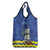Custom Curacao Football Grocery Bag La Familia Azul