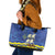 Custom Curacao Football Leather Tote Bag La Familia Azul