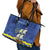 Custom Curacao Football Leather Tote Bag La Familia Azul