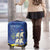 Custom Curacao Football Luggage Cover La Familia Azul