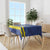 Custom Curacao Football Tablecloth La Familia Azul
