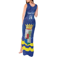 Custom Curacao Football Tank Maxi Dress La Familia Azul