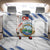 Custom Costa Rica Football Back Car Seat Cover Go Champions Los Ticos