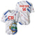 Custom Costa Rica Football Baseball Jersey Go Champions Los Ticos