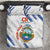 Custom Costa Rica Football Bedding Set Go Champions Los Ticos