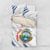 Custom Costa Rica Football Bedding Set Go Champions Los Ticos