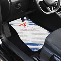 Custom Costa Rica Football Car Mats Go Champions Los Ticos