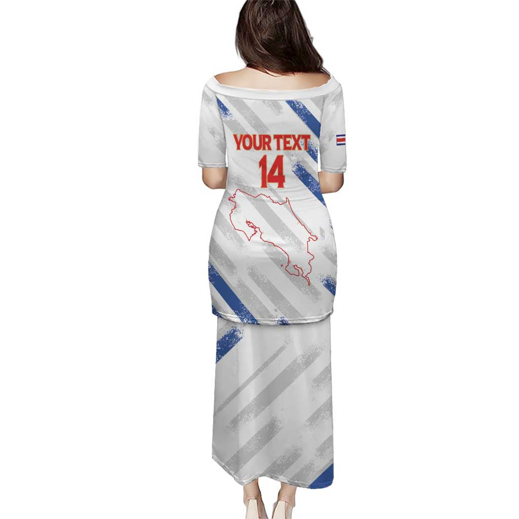 Custom Costa Rica Football Puletasi Go Champions Los Ticos