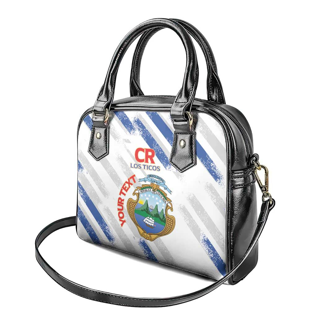 Custom Costa Rica Football Shoulder Handbag Go Champions Los Ticos