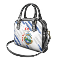 Custom Costa Rica Football Shoulder Handbag Go Champions Los Ticos
