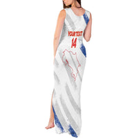 Custom Costa Rica Football Tank Maxi Dress Go Champions Los Ticos