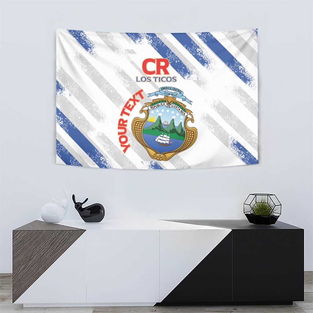 Custom Costa Rica Football Tapestry Go Champions Los Ticos