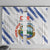 Custom Costa Rica Football Window Curtain Go Champions Los Ticos