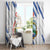 Custom Costa Rica Football Window Curtain Go Champions Los Ticos