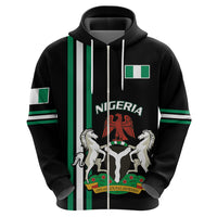 Nigeria Hoodie Nigeria Coat Of Arms Simple Style - Wonder Print Shop
