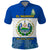 El Salvador Polo Shirt Coat Of Arms Mix Flor De Izote - Wonder Print Shop
