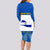 Custom El Salvador Long Sleeve Bodycon Dress Coat Of Arms Mix Flor De Izote - Wonder Print Shop