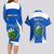 Custom El Salvador Independence Day Couples Matching Long Sleeve Bodycon Dress and Hawaiian Shirt Torogoz With Coat Of Arms Proud - Wonder Print Shop