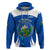 Custom El Salvador Independence Day Hoodie Torogoz With Coat Of Arms Proud - Wonder Print Shop
