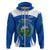 Custom El Salvador Independence Day Hoodie Torogoz With Coat Of Arms Proud - Wonder Print Shop