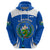 Custom El Salvador Independence Day Hoodie Torogoz With Coat Of Arms Proud - Wonder Print Shop