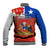 Chile Independence Day Baseball Jacket Chilean Copihue Felices Fiestas Patrias - Wonder Print Shop