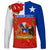 Custom Chile Independence Day Long Sleeve Shirt Chilean Copihue Felices Fiestas Patrias - Wonder Print Shop